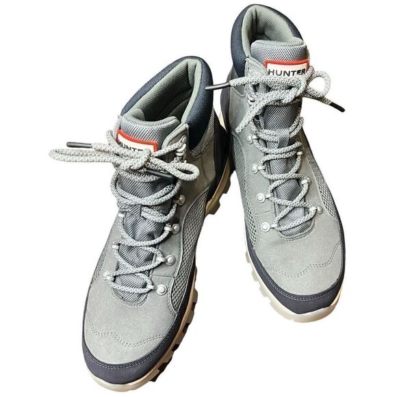 HUNTER EXPLORER MID LACE BOOT NWOB Size 8 - Picture 1 of 9